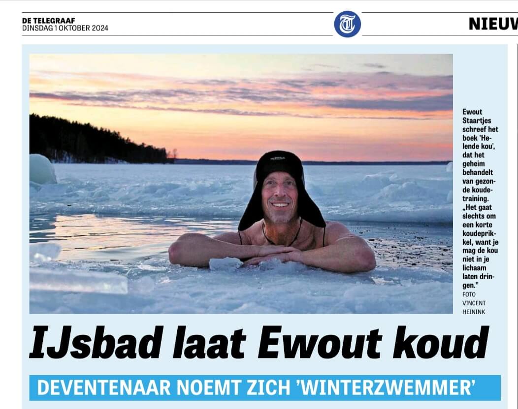 in de media